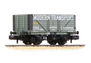 8 Plank End Door Modern Transport Grey