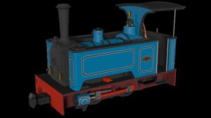 Kerr Stuart Sirdar Lined Blue DCC